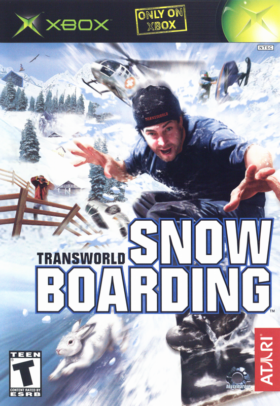 TransWorld Snowboarding box art for Xbox